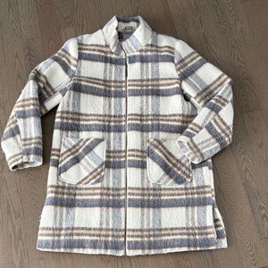 Plaid Women's Coat